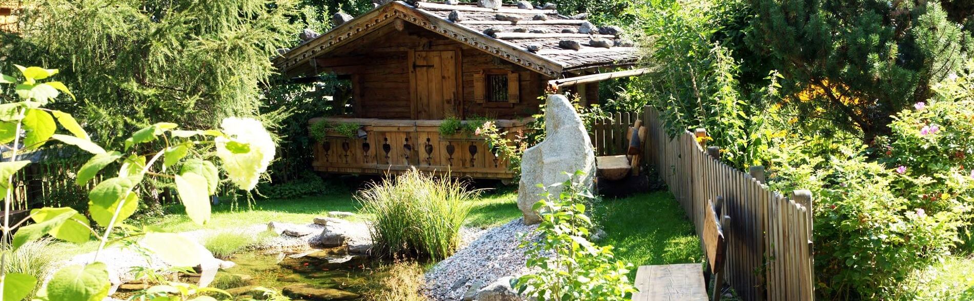 Idyllischer Garten im Landhaus zur Kröllin